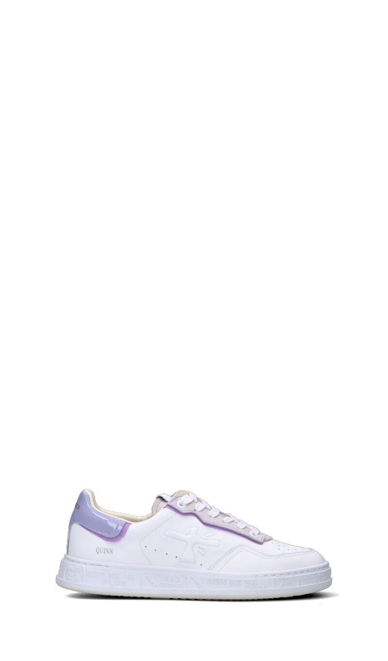 Premiata Sneaker donna bianca/lilla in pelle BIANCO 37