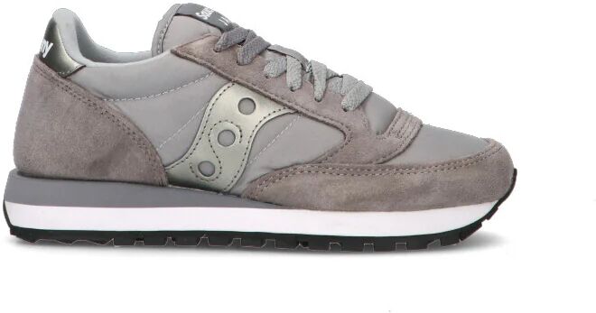 Saucony JAZZ ORIGINAL Sneaker donna grigia in pelle GRIGIO 40