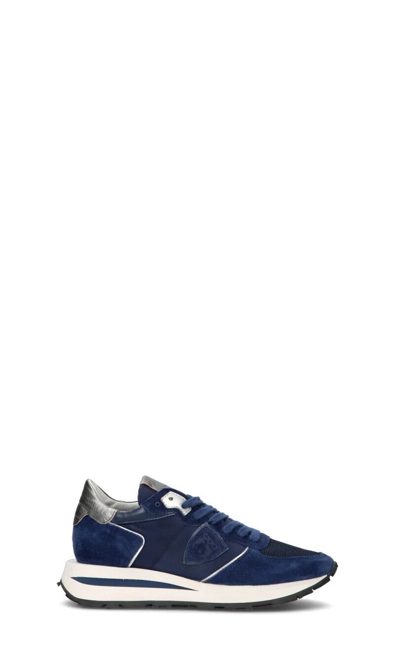 PHILIPPE MODEL Sneaker donna blu in pelle BLU 36