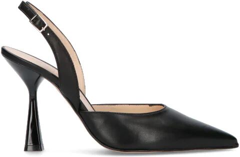 Rebecca VAN DICK Slingback donna nera in pelle NERO 36