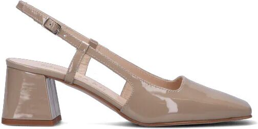 Rebecca VAN DICK Slingback donna beige in pelle BLU 39