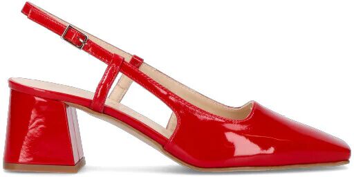 Rebecca Slingback donna rossa in pelle ROSSO 36