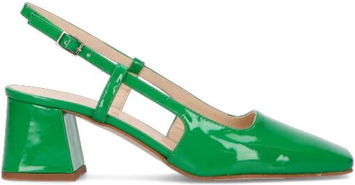 Rebecca Slingback donna verde in pelle VERDE 37