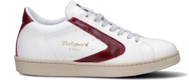 Valsport TOURNAMENT Sneaker donna bianca/bordeaux in pelle BIANCO 40