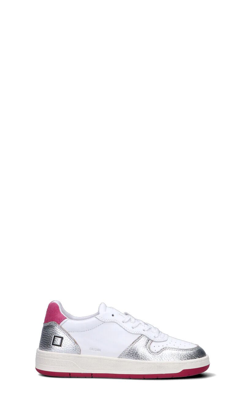 D.A.T.E. Sneaker donna bianca/argento in pelle BIANCO 36