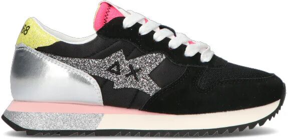 SUN68 Sneaker donna nera/argento/gialla NERO 36