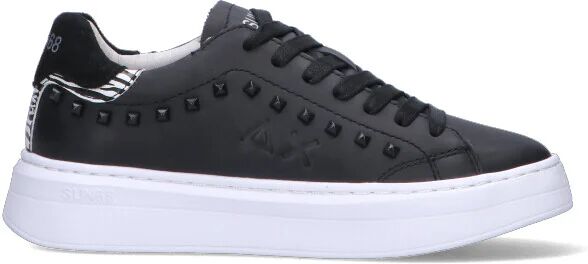 SUN68 Sneaker donna nera in pelle NERO 41