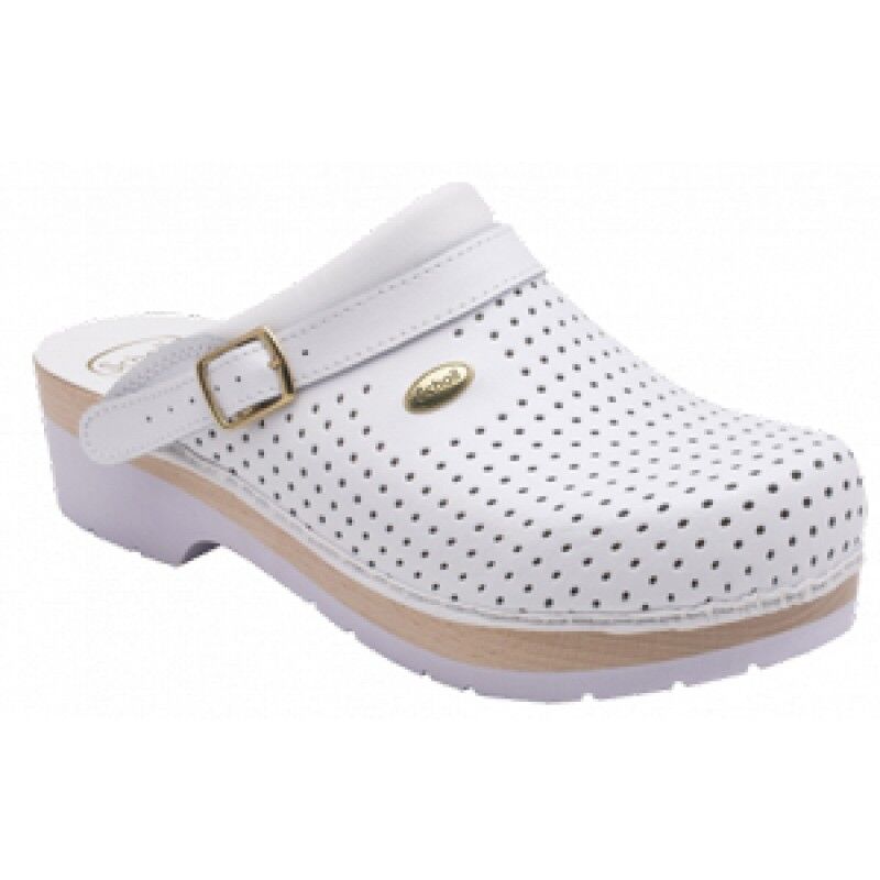 Dr.Scholl'S Div.Footwear Clog S/comf.B/s Ce Bycast Bis Unisex White Woods Bianco 43