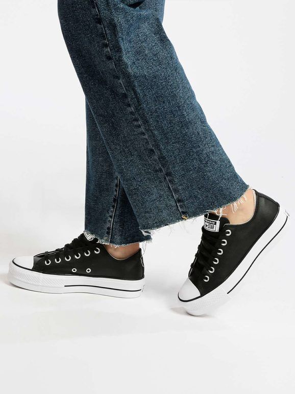 Converse Chuck Taylor Sneakers basse donna con platform Sneakers Basse donna Nero taglia 39