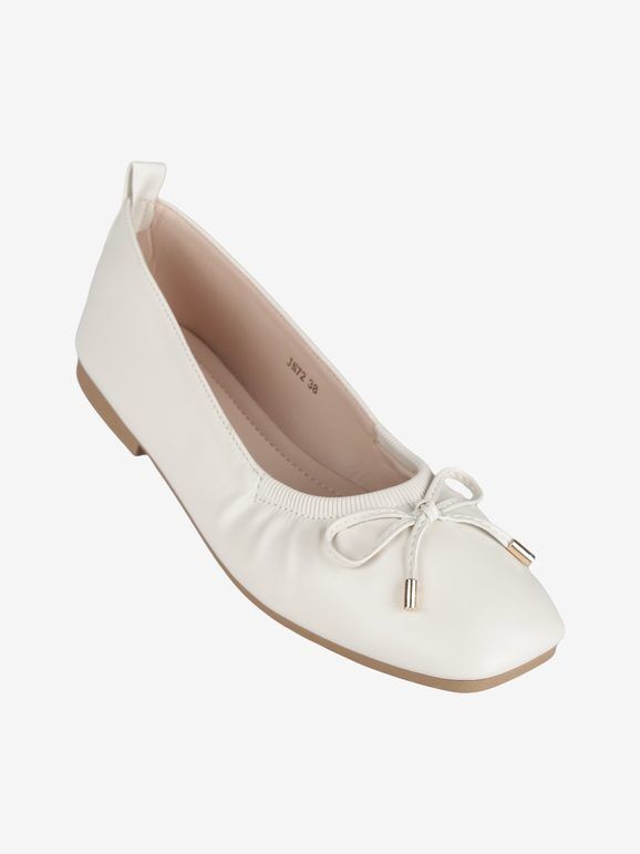 Dame Rose Ballerine donna con fiocchetto Ballerine donna Beige taglia 38