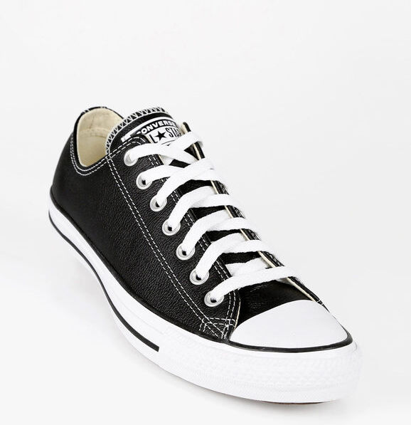 Converse Chuck Taylor All Star in pelle sneakers donna Sneakers Basse donna Nero taglia 38