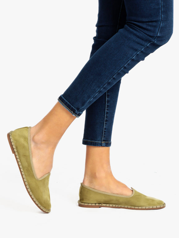 Sissi Miss Espadrillas scamosciate donna Espadrillas donna Verde taglia 37