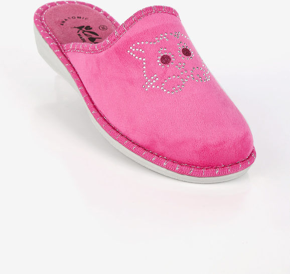 A Piedi Liberi Pantofole donna con strass Pantofole donna Fucsia taglia 39