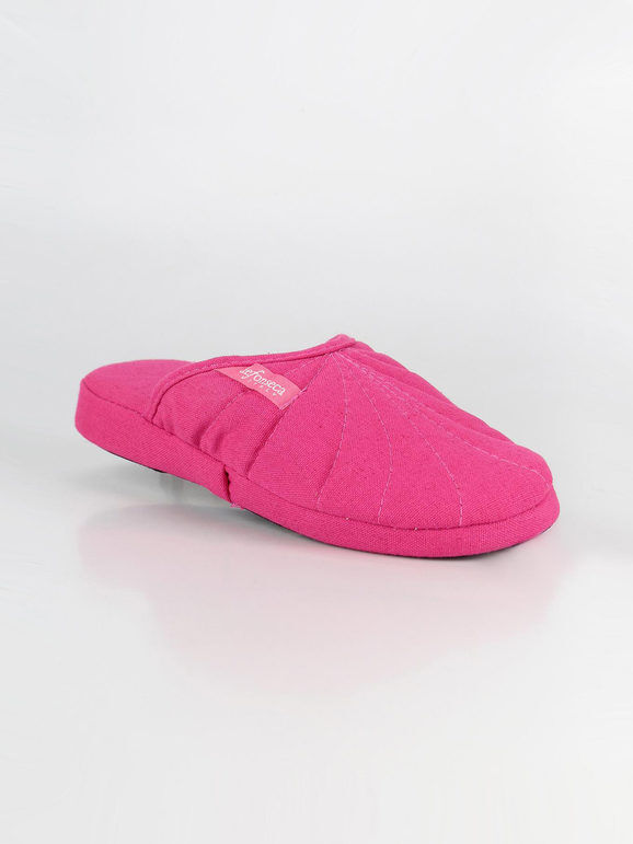 De Fonseca Pantofole fuxia trapuntate Pantofole donna Fucsia taglia 35/36