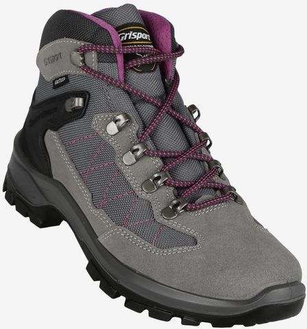 Grisport Scarponcini in pelle da trekking donna Scarpe da trekking donna Grigio taglia 39