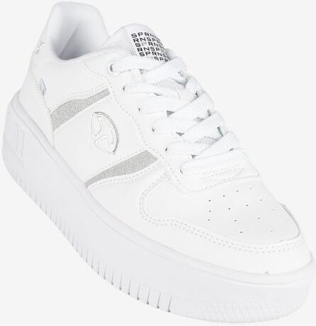 Soprani Sport Sneakers basse donna con platform Sneakers con Zeppa donna Bianco taglia 40