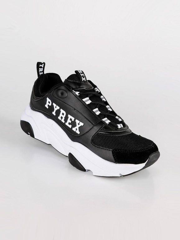 Pyrex Sneakers chunky Sneakers Basse donna Nero taglia 38