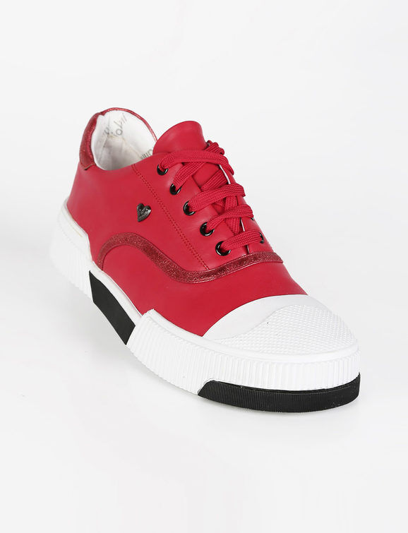 Braccialini Sneakers donna stringate Sneakers Basse donna Rosso taglia 38