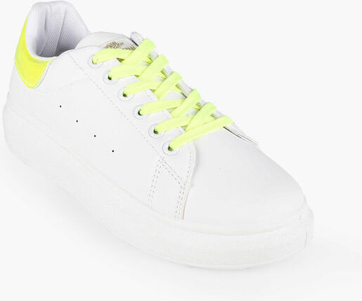 Charro Sneakers fluo con platform Sneakers con Zeppa donna Verde taglia 37