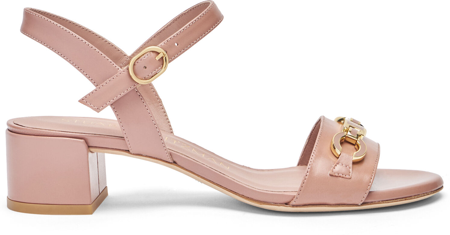 Stuart Weitzman Sw Signature 35 Sandal - Donna Sandali Clay Tonal 38.5