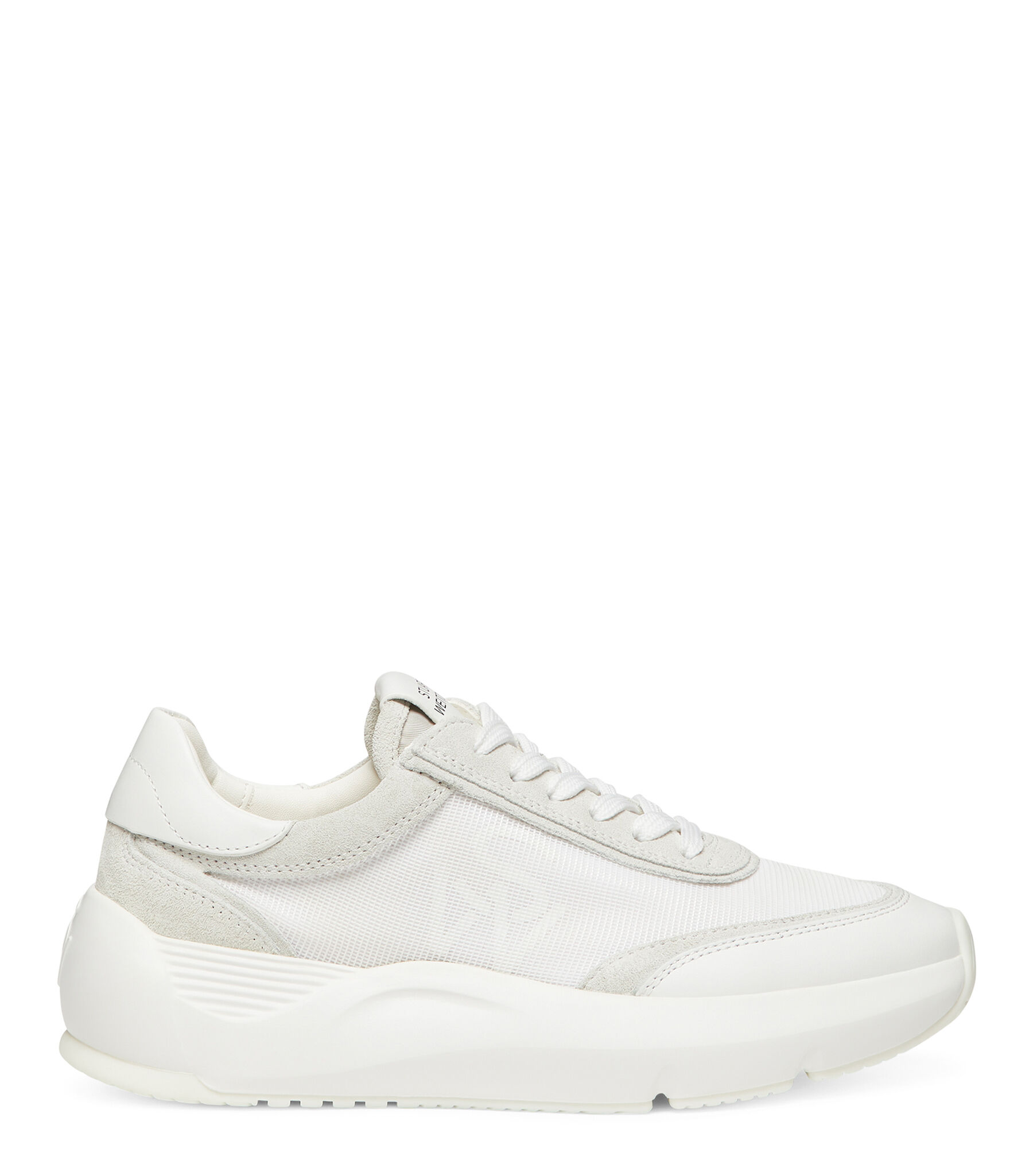Stuart Weitzman Sw Glide Lace-up Sneaker - Donna Sneakers White 35