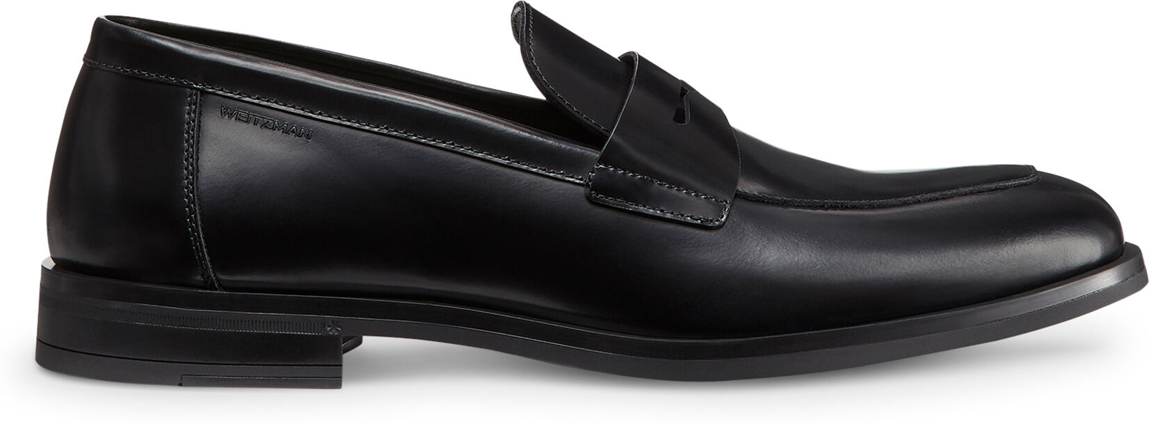 Stuart Weitzman Sw Club Classic Penny Loafer - Uomo Mocassini Black 41.5