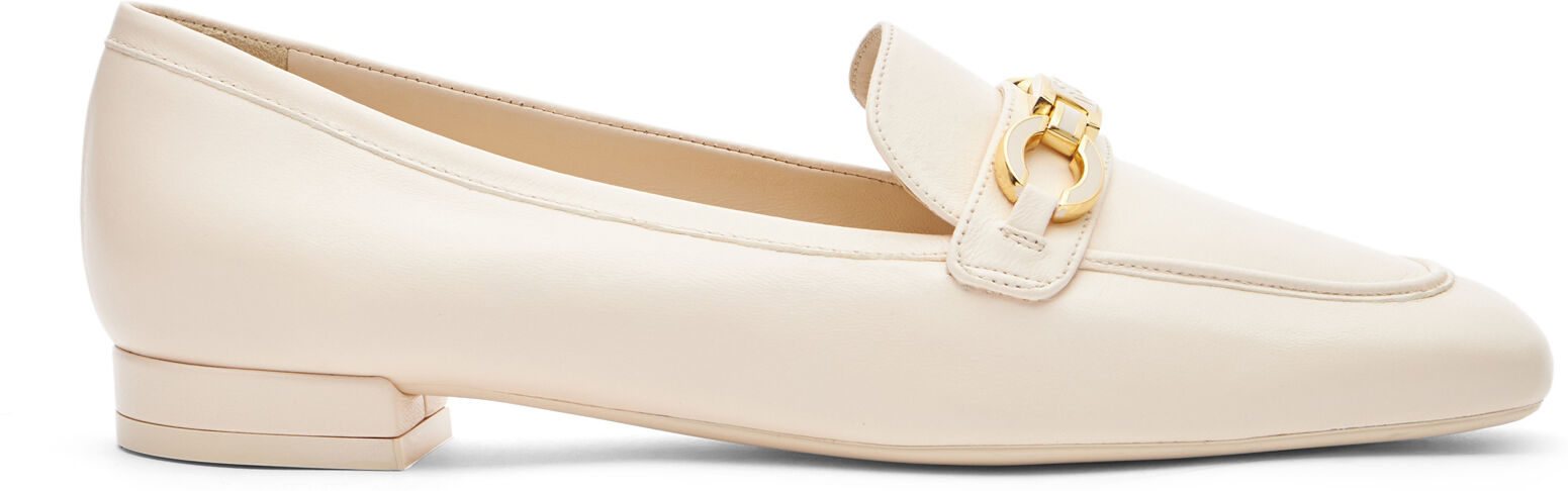 Stuart Weitzman Sw Signature Square Loafer - Donna Mocassini E Scarpe Basse Seashell Tonal 40