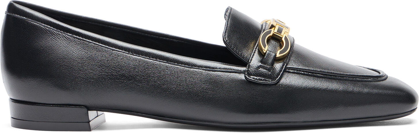 Stuart Weitzman Sw Signature Square Loafer - Donna Mocassini E Scarpe Basse Black Tonal 41