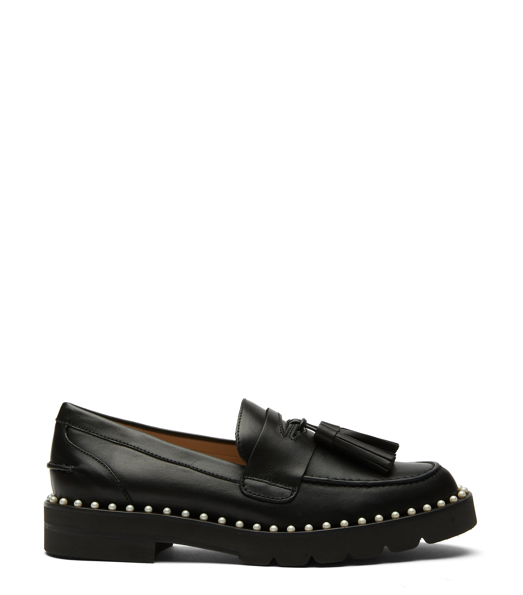 Stuart Weitzman Mila Lift Pearl Loafer - Donna Mocassini E Scarpe Basse Nero 35