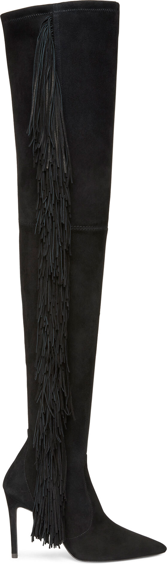 Stuart Weitzman Ultrastuart Fringe 100 Boot - Donna Stivali E Stivaletti Black 38