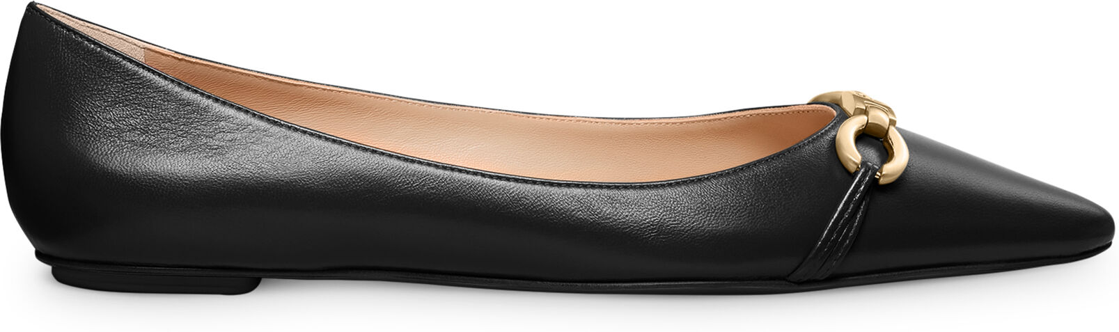 Stuart Weitzman Emilia Sw Signature Flat - Donna Mocassini E Scarpe Basse Black 38.5