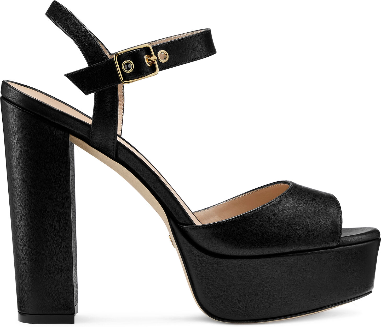 Stuart Weitzman Ryder 95 Platform Sandal - Donna Sandali Black 37