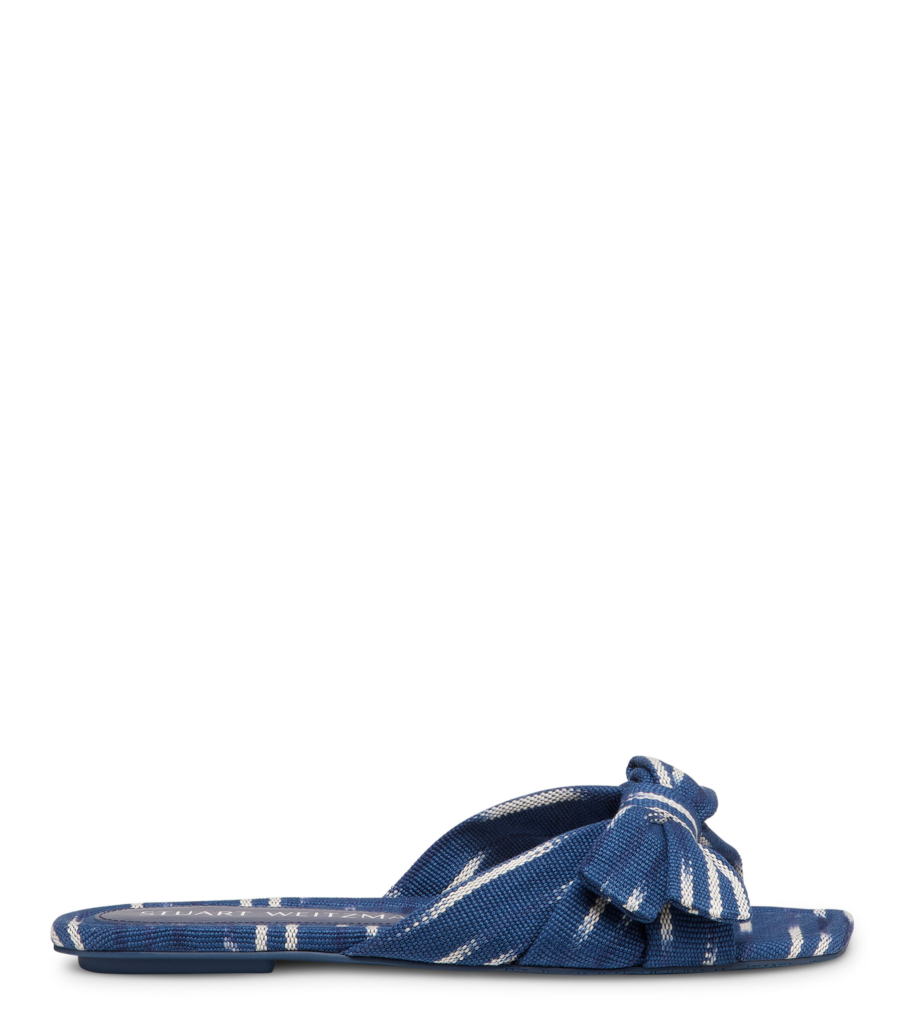 Stuart Weitzman Sofia Slide - Donna Mocassini E Scarpe Basse Indigo/natural 38