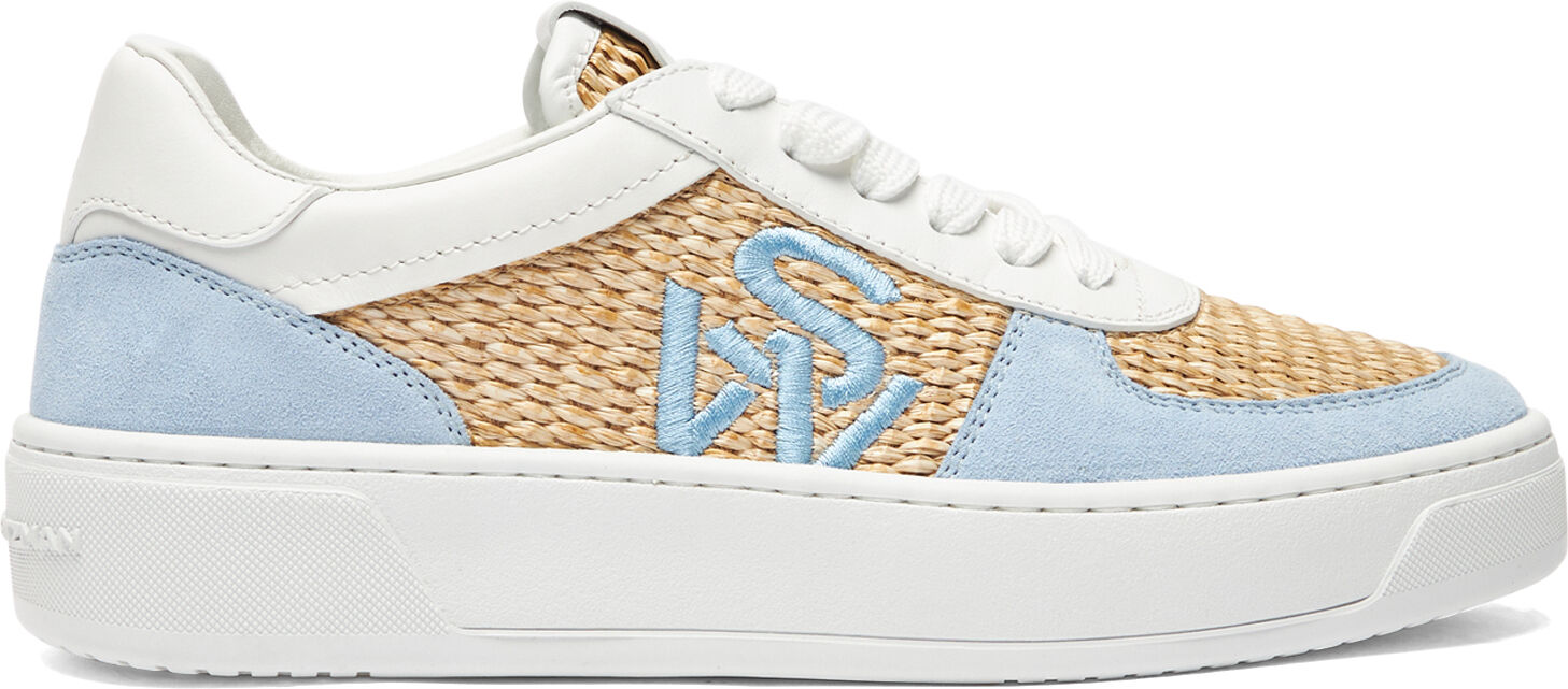 Stuart Weitzman Sw Courtside Logo Sneaker - Donna Sneakers Sky Blue 36