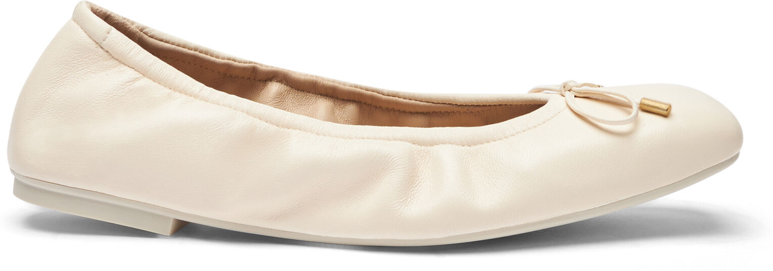 Stuart Weitzman Bardot Bow Flat - Donna Mocassini E Scarpe Basse Seashell 39.5