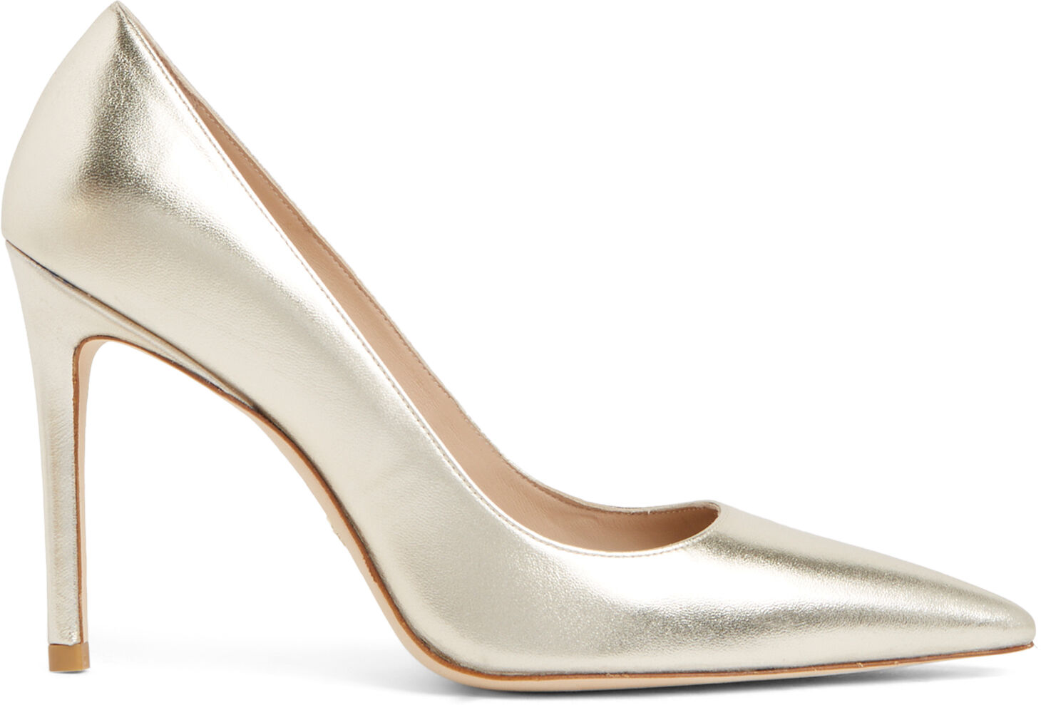 Stuart Weitzman Stuart 100 Pump - Donna  Light Gold 36