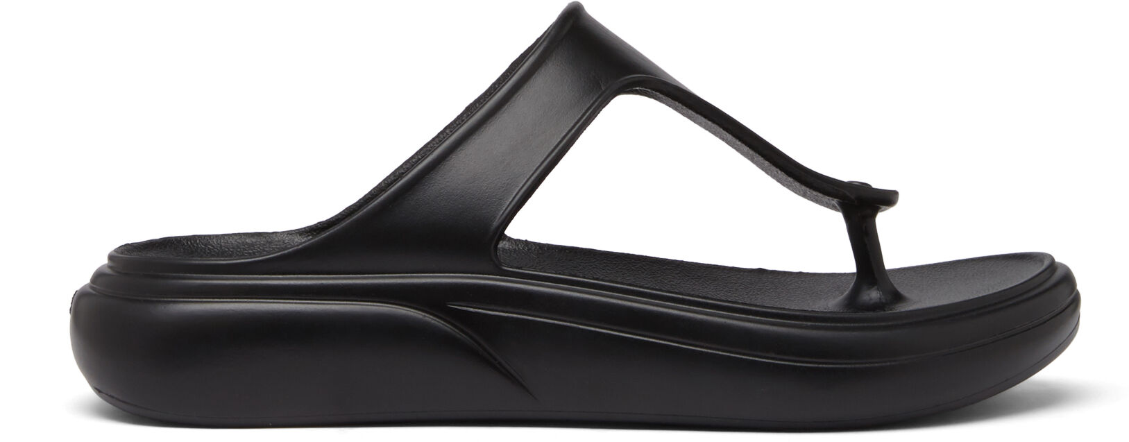 Stuart Weitzman Stuflex T-strap Slid - Donna  Nero 35.5