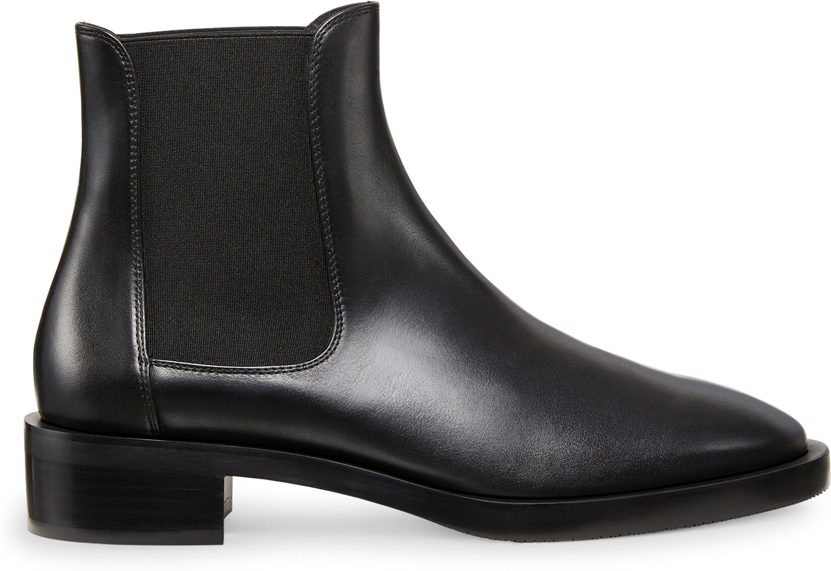 Stuart Weitzman Sondra Sleek Chelsea Bootie - Donna Stivali E Stivaletti Black 37.5