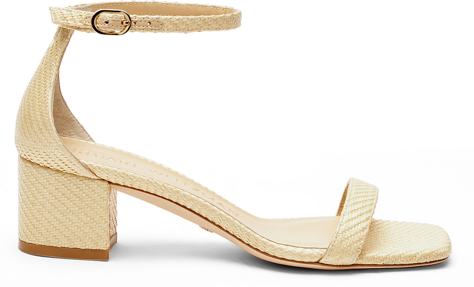 Stuart Weitzman Simplecurve 50 Sandal - Donna Sandali Wheat 40