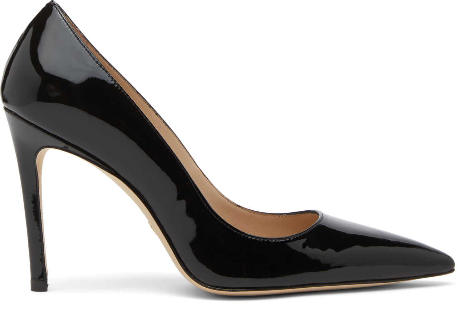 Stuart Weitzman Stuart 100 Pump - Donna Décolleté E Slingback Nero 38.5