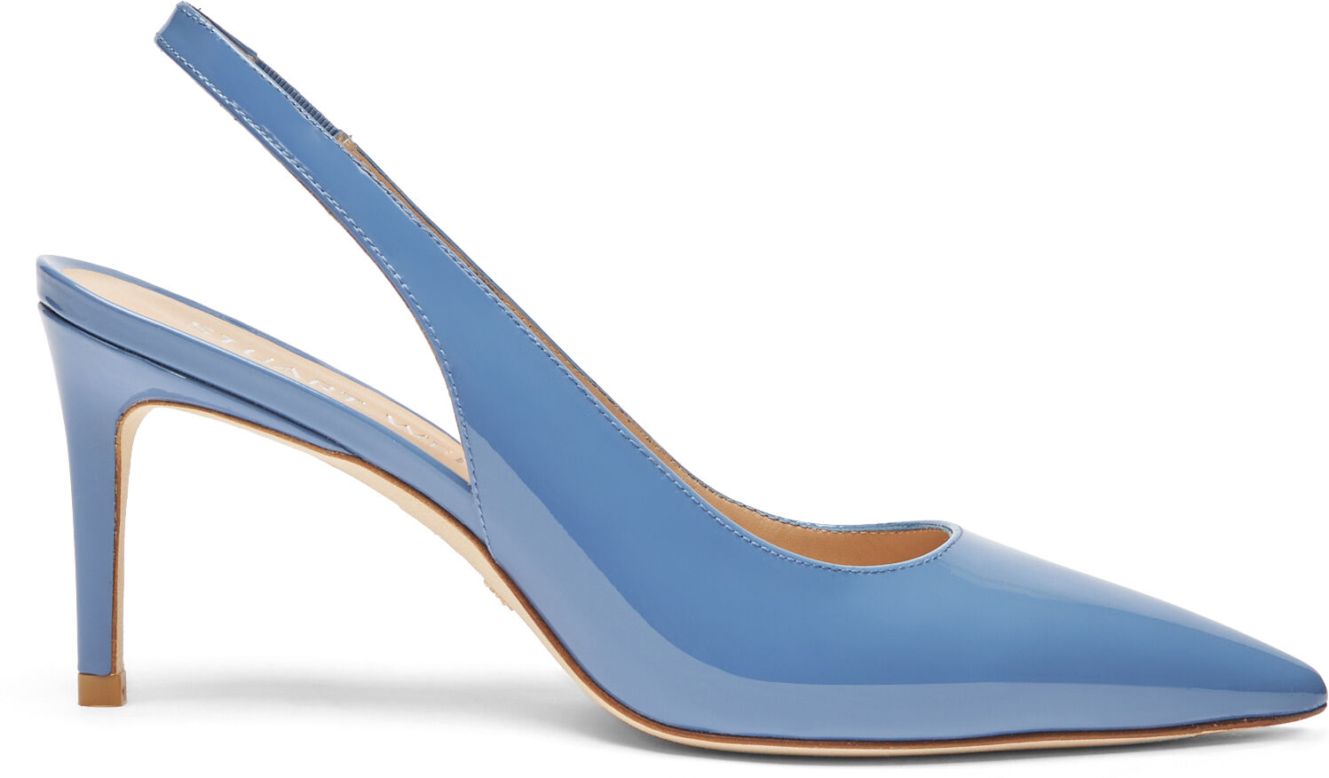 Stuart Weitzman Stuart 75 Slingback Pump - Donna Décolleté E Slingback Blue Steel 39