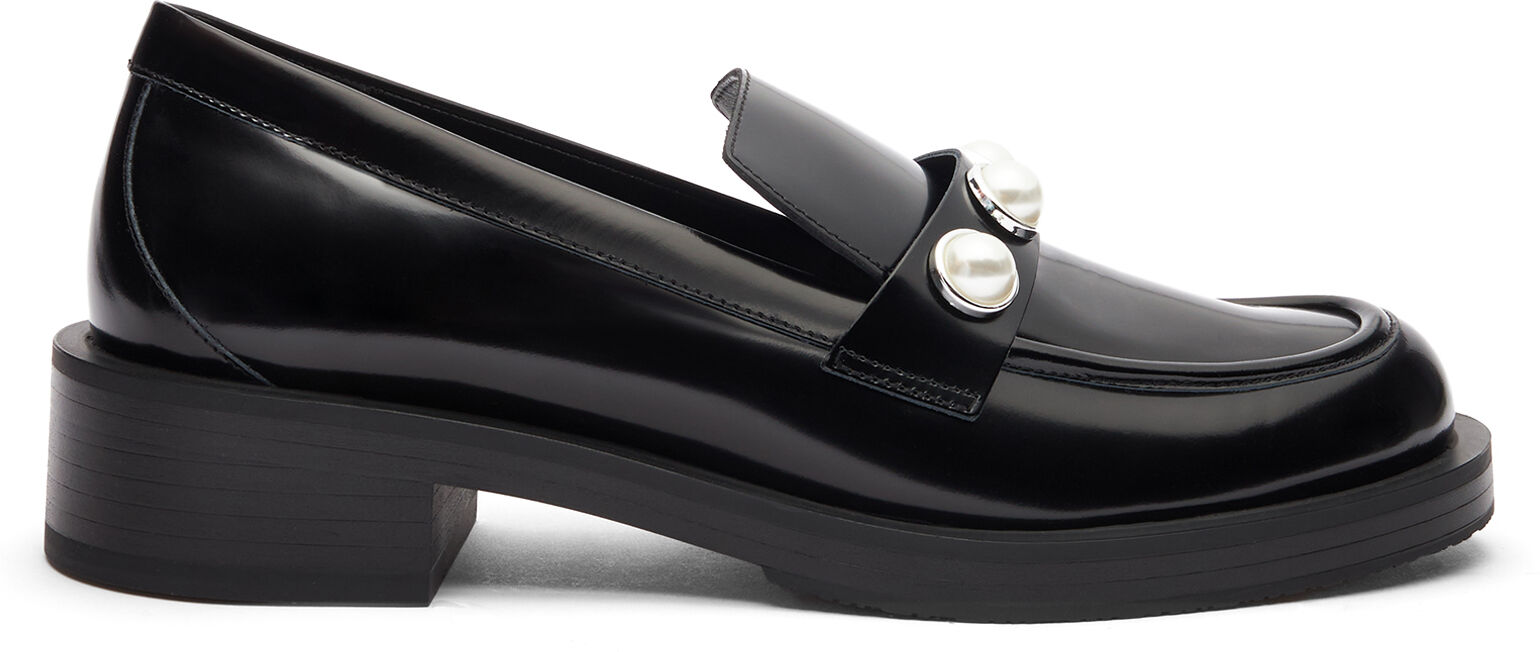 Stuart Weitzman Portia Bold Loafer - Donna Mocassini E Scarpe Basse Black 40