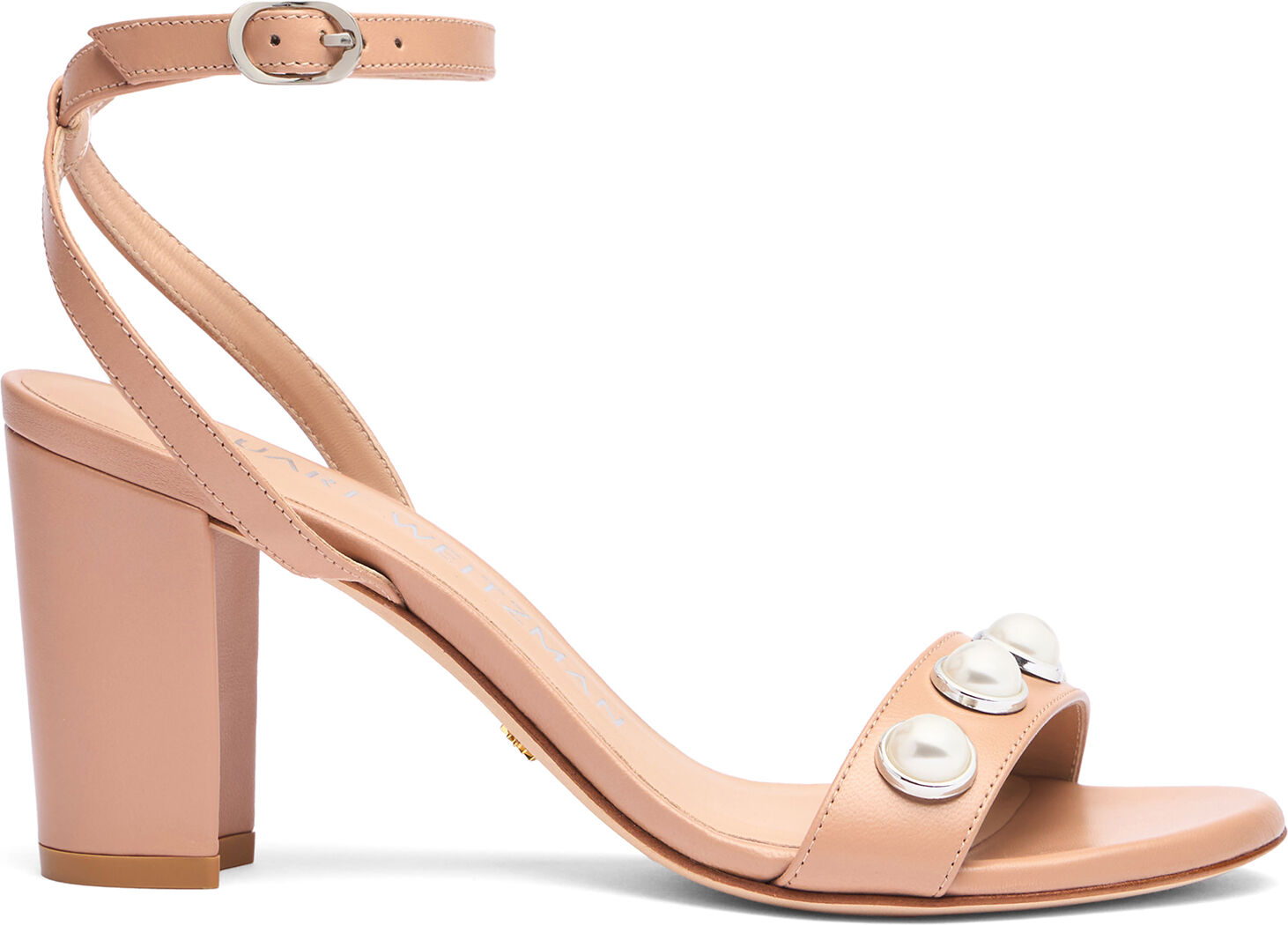 Stuart Weitzman Nearlybare Portia Sandal - Donna Sandali Adobe 36.5