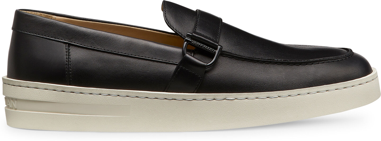 Stuart Weitzman Hamptons Buckle Loafer - Uomo Mocassini Black 42