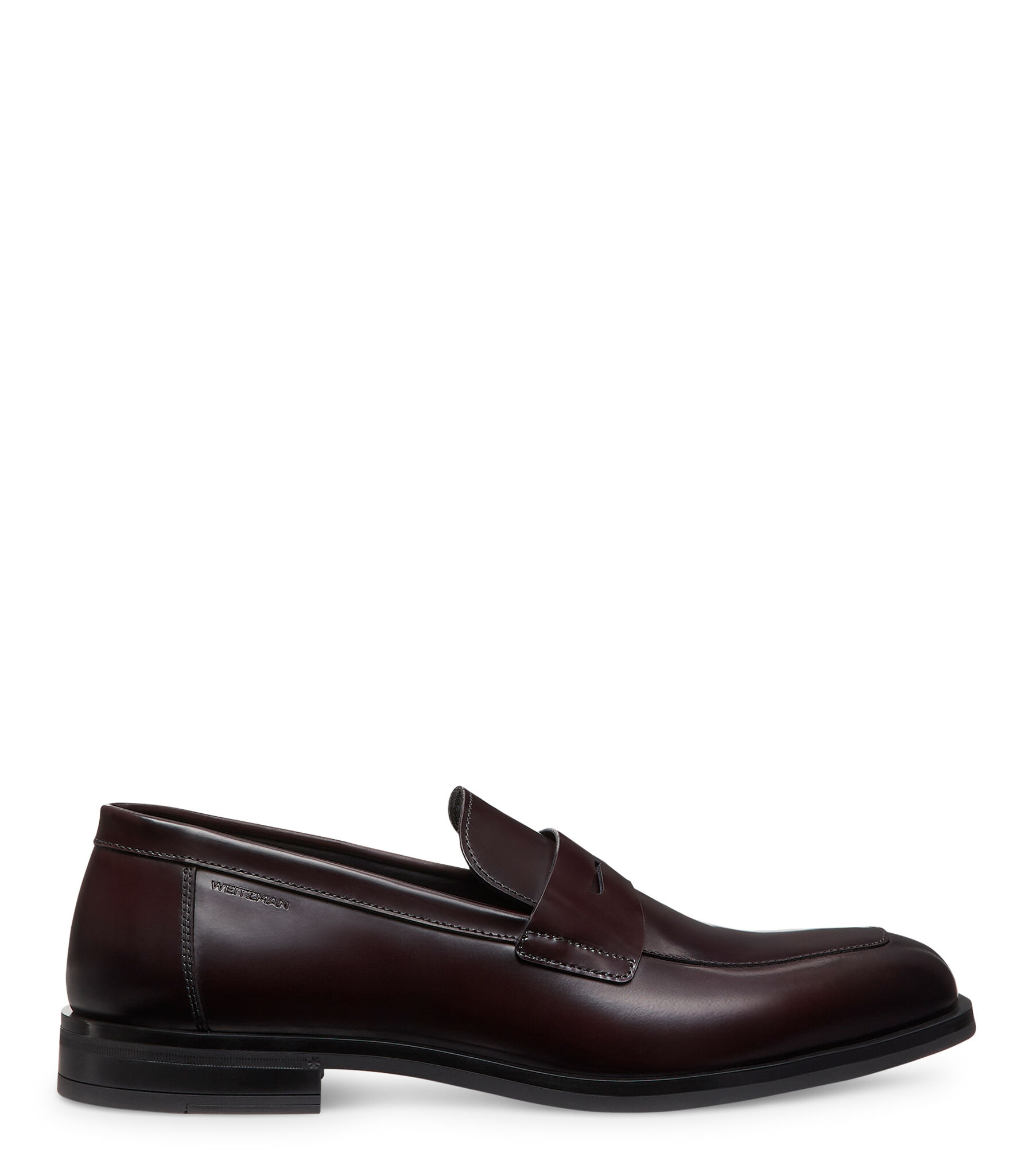 Stuart Weitzman Sw Club Classic Penny Loafer - Uomo Mocassini Burgundy 43.5