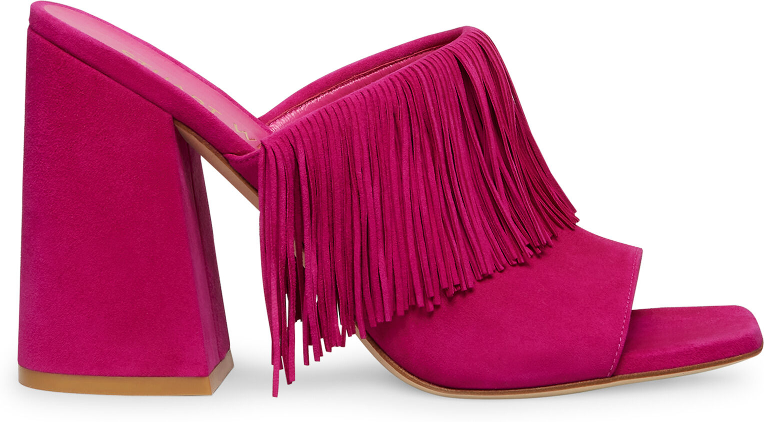 Stuart Weitzman Tia Fringe 100 Slide - Donna Sandali Begonia 40