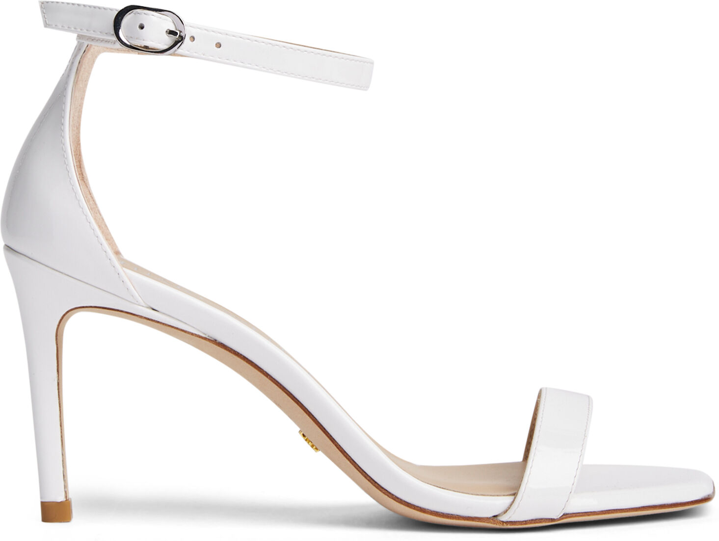 Stuart Weitzman Nunakedcurve 85 Sandal - Donna Sandali Bianco 39.5