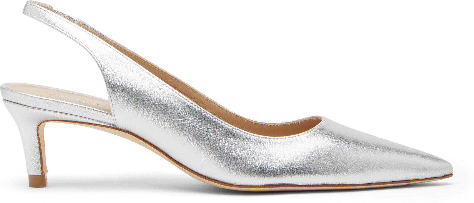 Stuart Weitzman Stuart 50 Slingback Pump - Donna Décolleté E Slingback Argento 36