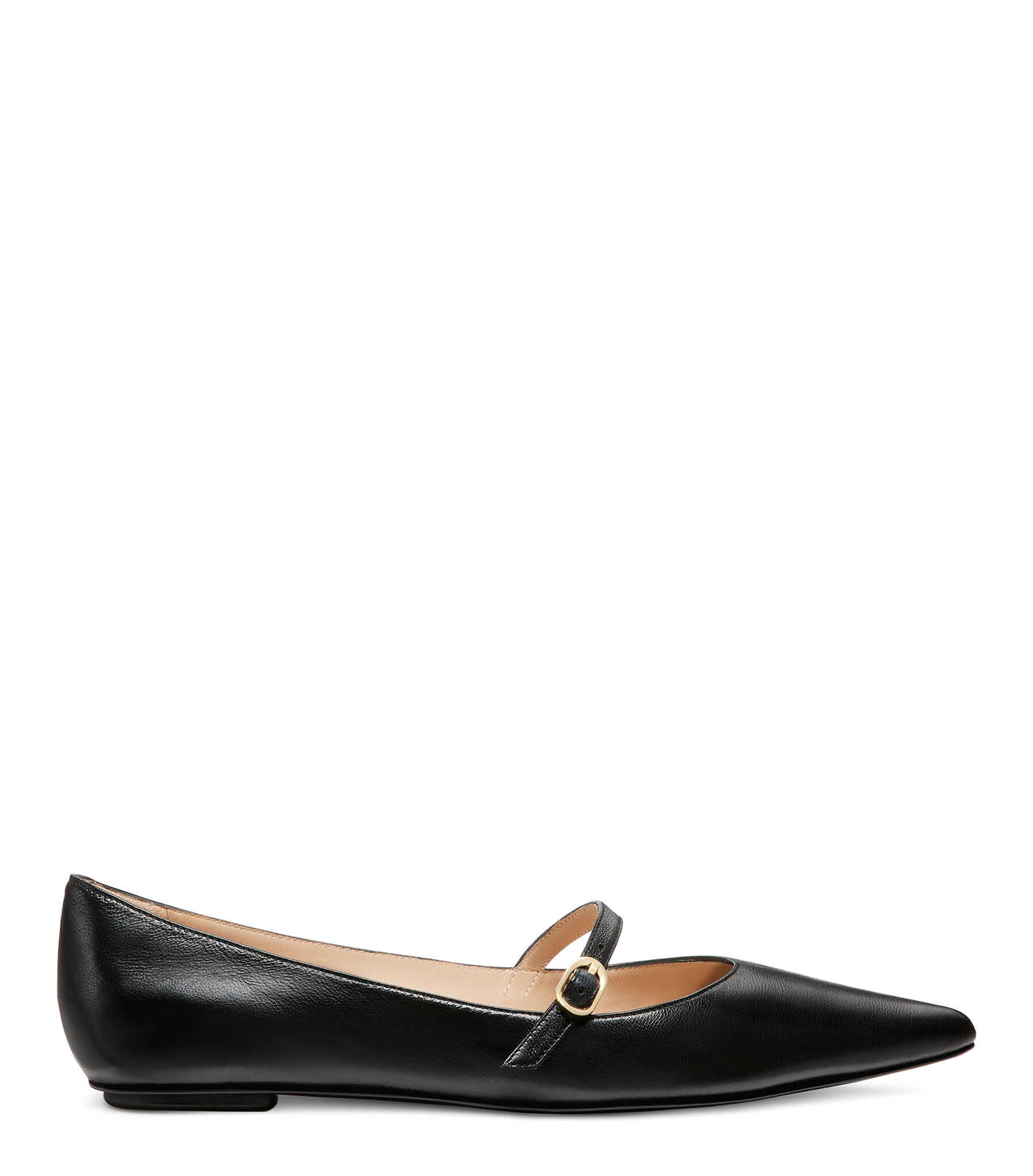 Stuart Weitzman Emilia Mary Jane Flat - Donna Mocassini E Scarpe Basse Black 36.5