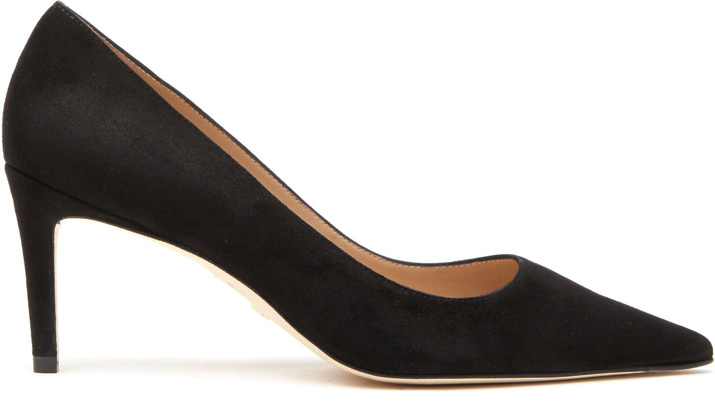 Stuart Weitzman Stuart 75 Pump - Donna Décolleté E Slingback Nero 38.5